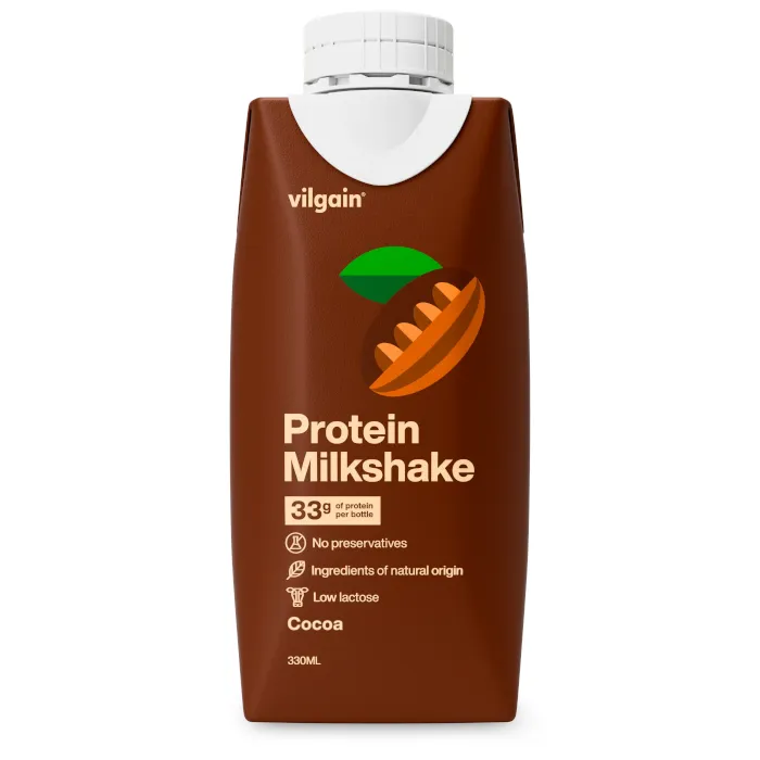 Vilgain Protein Milkshake kakao 330 ml